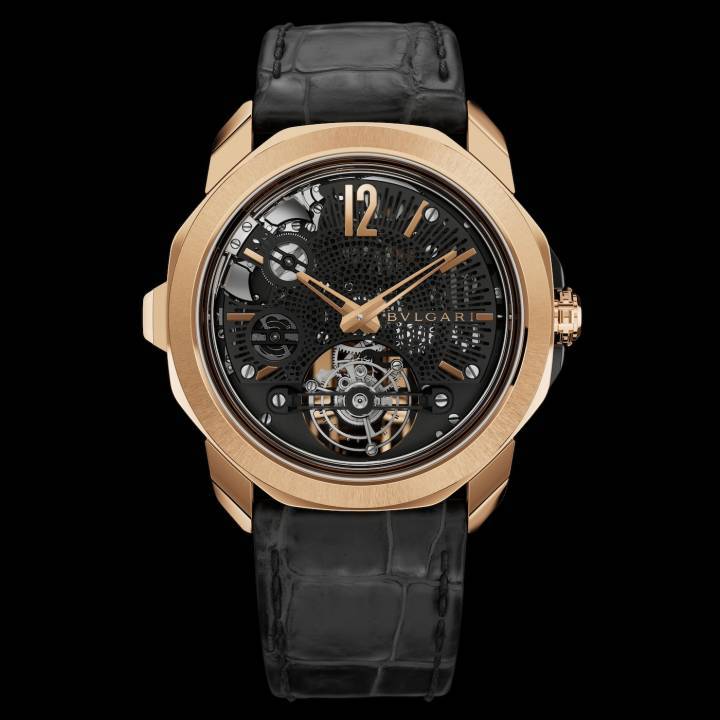 Chez Bvlgari, l'Octo Roma Carillon Tourbillon donne le ton