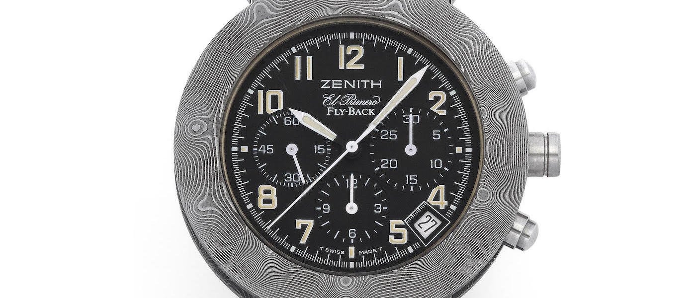Une vente exceptionnelle de montres Zenith
