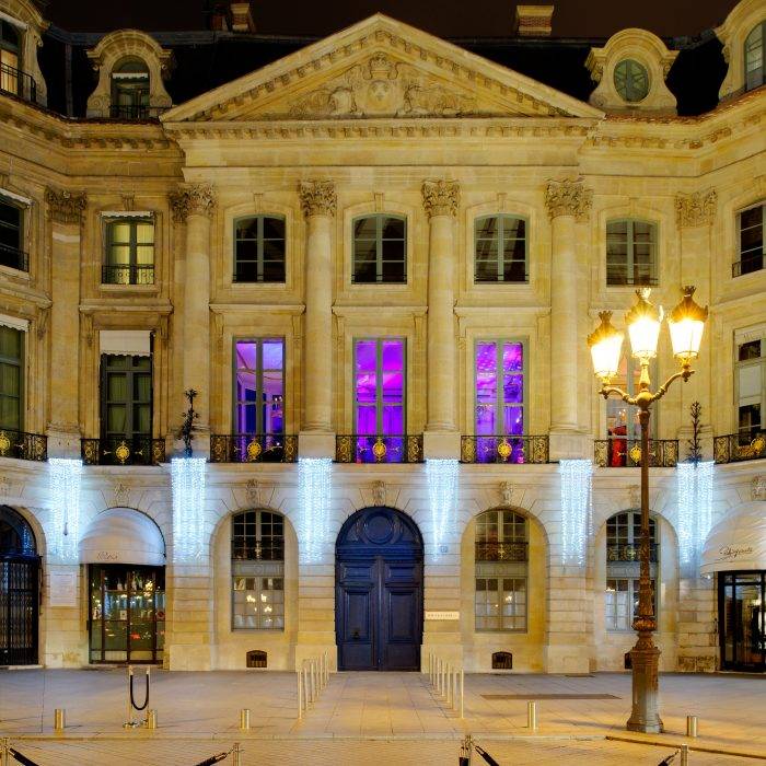 L'Hôtel d'Evreux sur la Place Vendôme