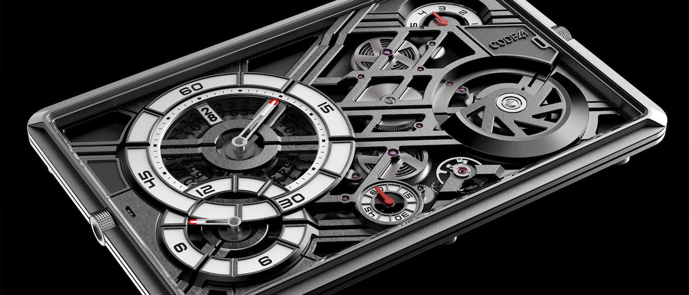 Code41 introduit un nouvel «objet du temps», le Mecascape