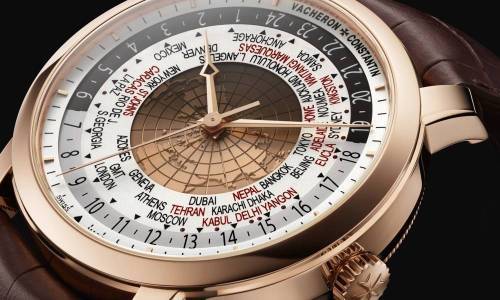 Vacheron Constantin: les 37 fuseaux horaires