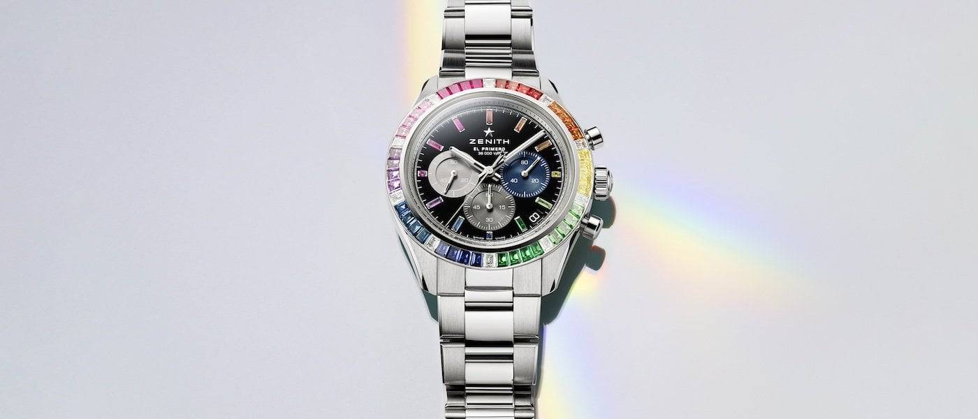 Zenith: une nouvelle version Rainbow de la Chronomaster Sport