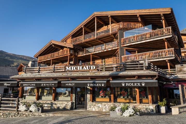 La boutique Michaud de Verbier