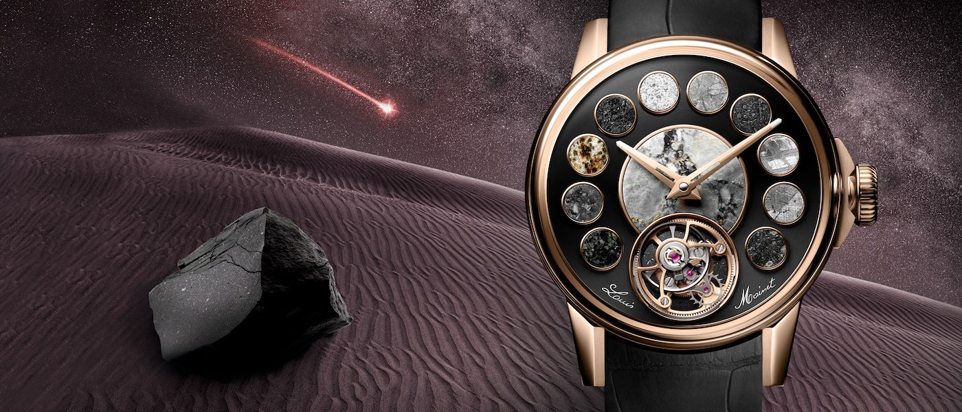 Louis Moinet Cosmopolis, la montre tombée du ciel
