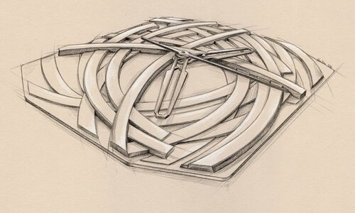 Alto x Bernar Venet: la traduction horlogère d'une œuvre gigantesque
