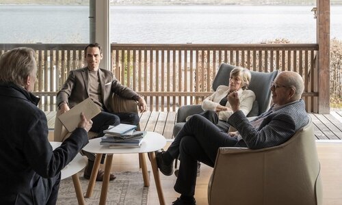 Au bord du Lac de Joux, plusieurs générations de la famille Meylan