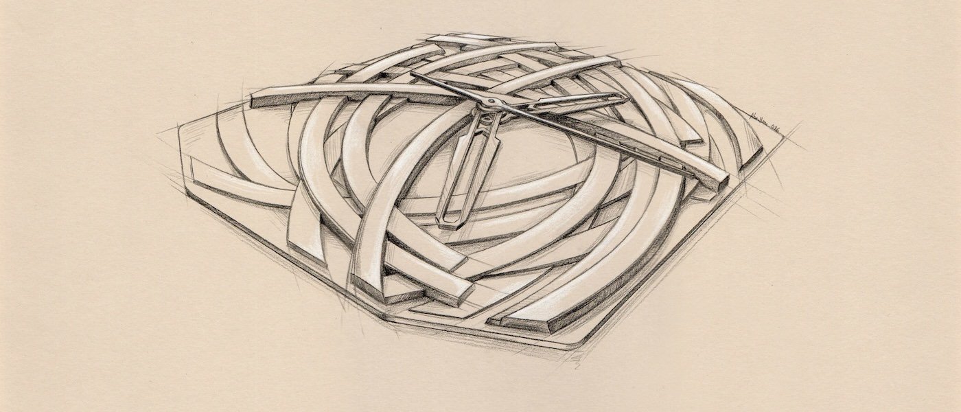 Alto x Bernar Venet: la traduction horlogère d'une œuvre gigantesque