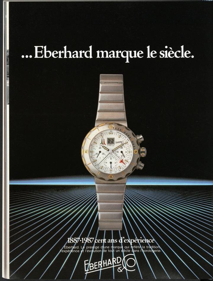 Le centenaire d'Eberhard & Co. célébré en 1987 dans Europa Star.