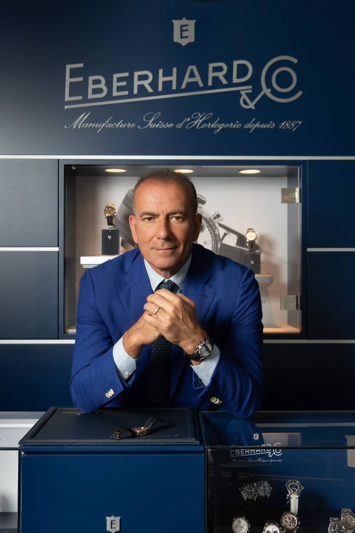 Mario Peserico, CEO d'Eberhard & Co., partage sa stratégie d'élévation de la marque.