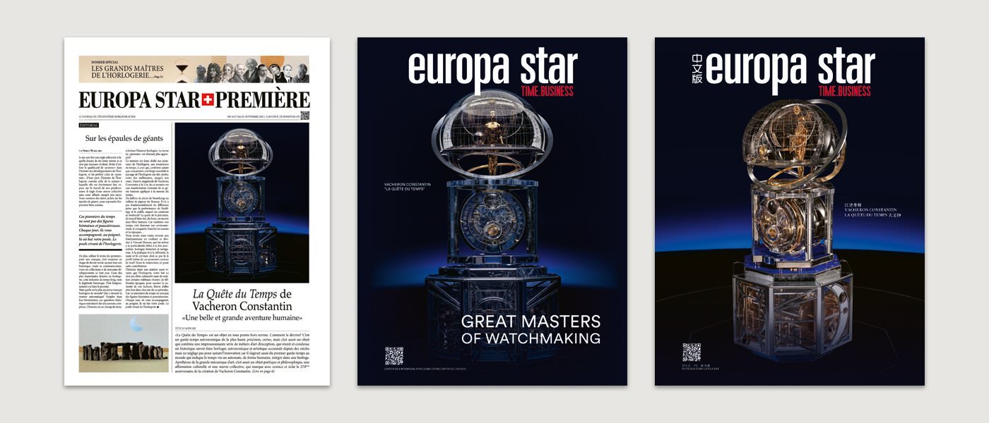 Nouveau numéro «Les grands maîtres de l'horlogerie»