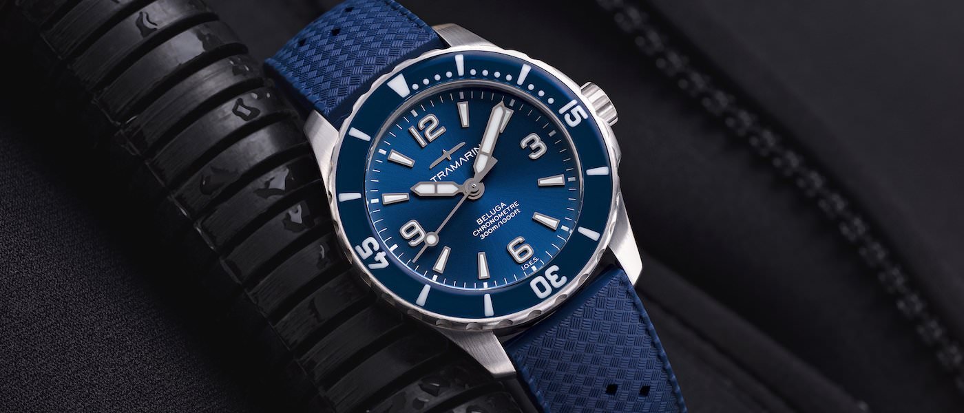 Ultramarine lance la Beluga, sa première montre de plongée