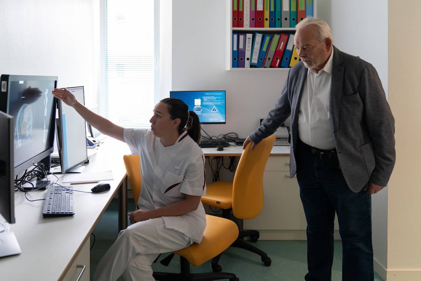 La Fondation Philippe et Elisabeth Dufour fait don d'un scanner à l'Hôpital de la Vallée de Joux