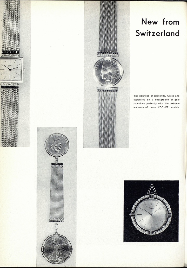 Modèles Eska de 1961.