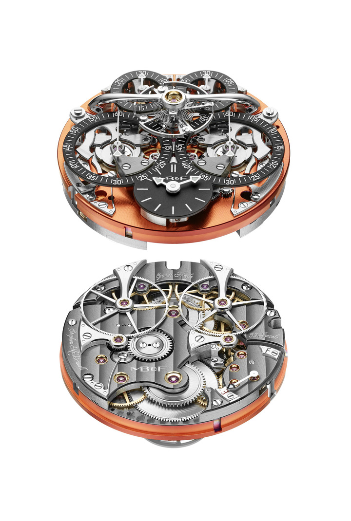 Le calibre de la LM Sequential EVO de MB&F