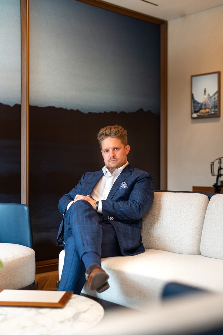 Cédric Schiess, fondateur d'Art du Temps à Bienne