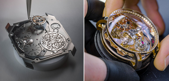 L'Octo Finissimo Ultra Craft de Bulgari et l'Astronomia Revolution de Jacob & Co