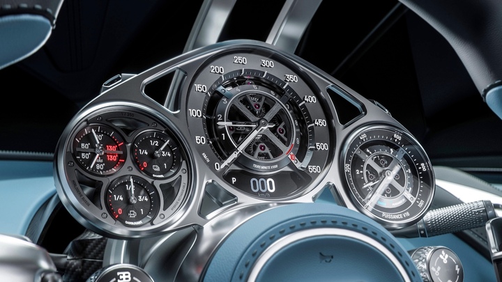 Avec Bugatti, Concepto ouvre un nouveau chapitre de son histoire en mettant son savoir-faire horloger au service de l'automobile.