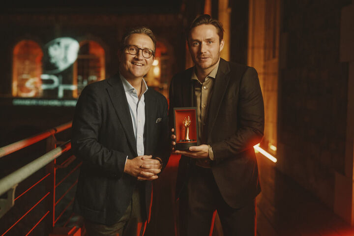 Stéphane Cheikh et Toby Sutton