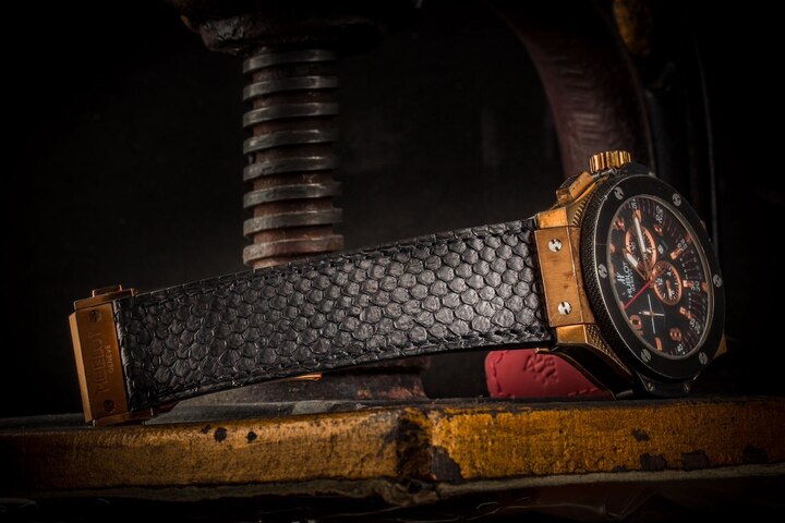 Bracelet en python mat