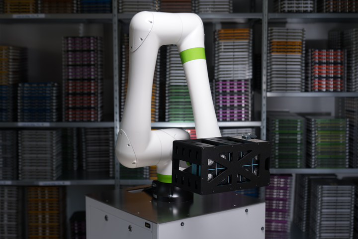Simulation de porté par bras robotisé