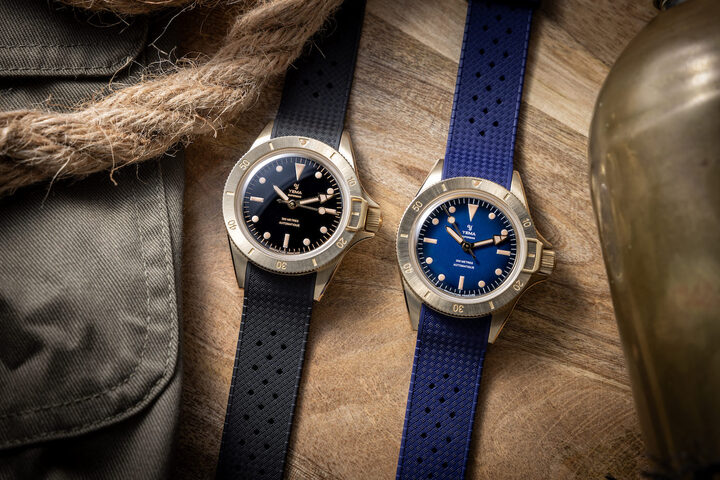 Décliné en deux cadrans (bleu dégradé et noir lacqué) et disponible en 39mm et 41mm, chaque modèle Superman Bronze CMM.10 est limité à 1948 exemplaires numérotés.