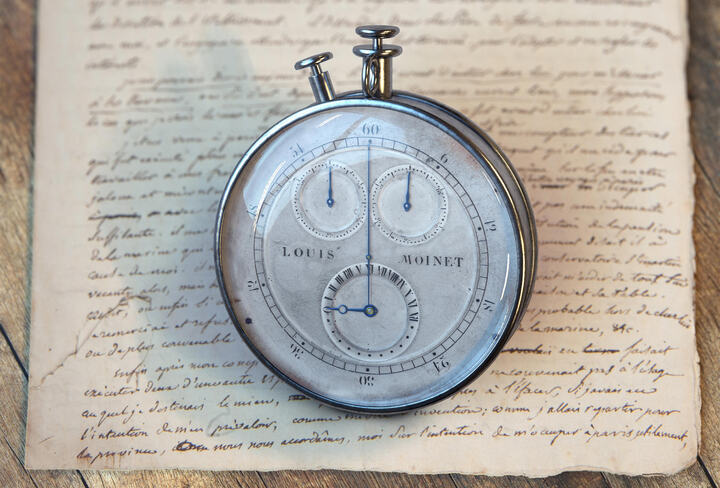 Le compteur de tierces de Louis Moinet