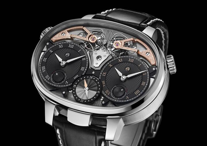 Le modèle Dual Time Resonance, l'un des plus complexes de l'horloger