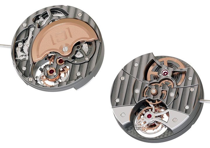 Le Calibre 08050, automatique, tourbillon