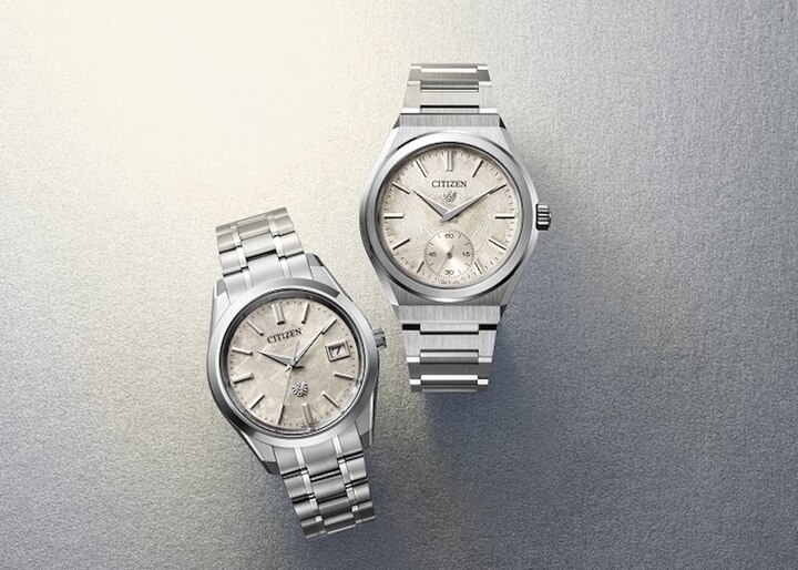 L'an dernier, pour le 30ème anniversaire de la ligne haut de gamme The Citizen, créée en 1995, la marque a présenté plusieurs séries limitées équipées respectivement de mouvements Eco-Drive A060 (précision ±5 s/an) et du Caliber 0200 mécanique (-3/+5 s/jour).