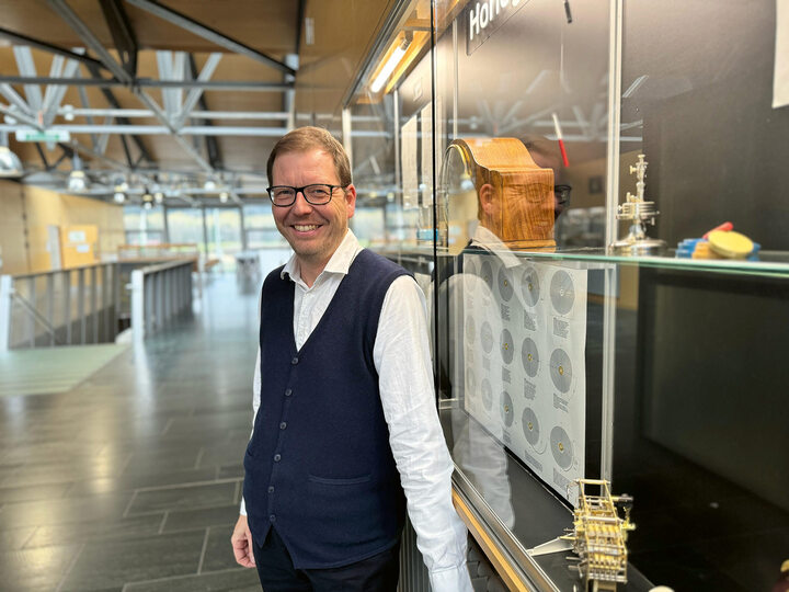 Frédéric Schütz, directeur de l'Ecole technique de la Vallée de Joux