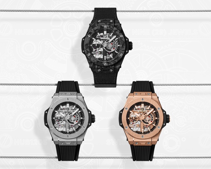 Près d'une décennie après son lancement initial, la MECA-10, inspirée des systèmes de construction de type Meccano, fait son retour avec un calibre optimisé et un boîtier plus compact de 42 mm en King Gold, titane ou carbone givré.