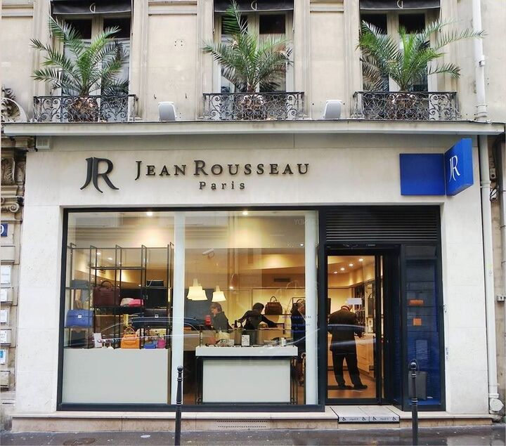 La boutique parisienne de Jean Rousseau. La marque a également ouvert des boutiques flagship à New York, Londres et Tokyo.