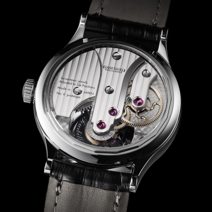 Vue du calibre du Tourbillon Noir de 2023.
