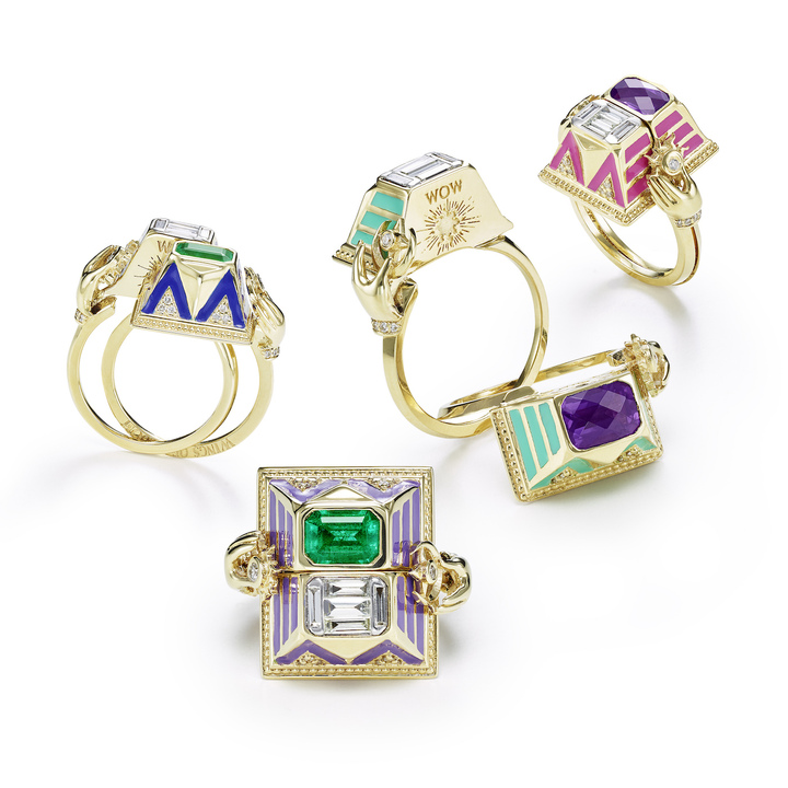 Bagues Memento Mori, Maison Belmont X Wings of Wisdom 