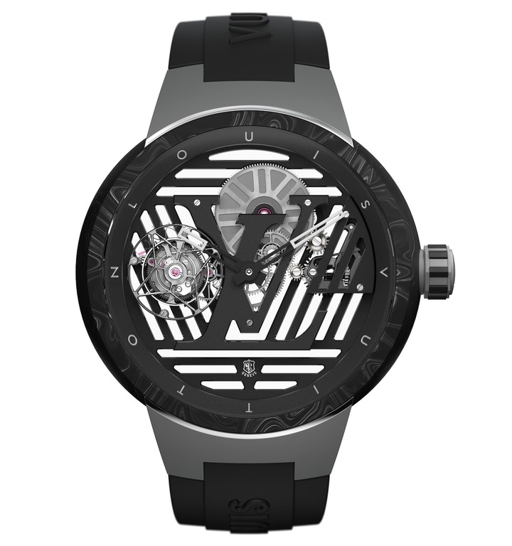 Tambour Curve Tourbillon Volant Poinçon de Genève, version non sertie