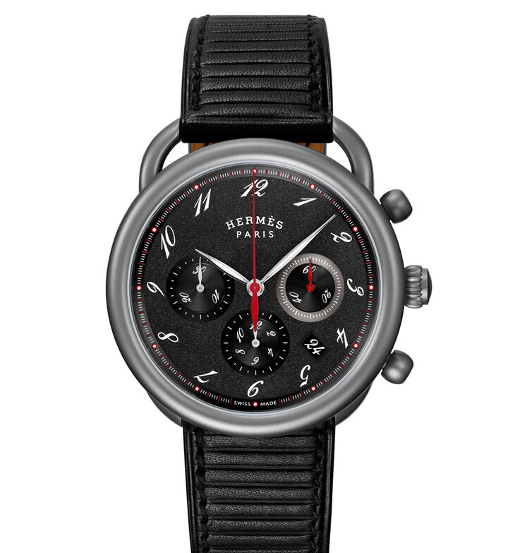 HERMÈS, ARCEAU CHRONOGRAPHE TITANE