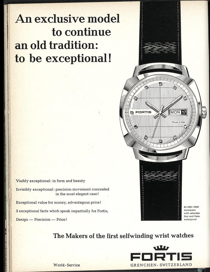 Une sélection d'archives Fortis des années 1940 aux années 1960, toutes parues dans Europa Star.