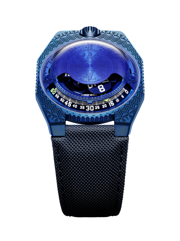 La montre UR-100V Time & Culture II «Sumer» fait référence à la cité mésopotamienne de Ur. 