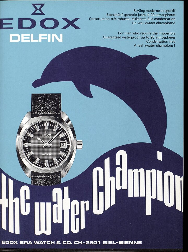«The Water Champion»: le modèle Delfin est l'icône de la marque.